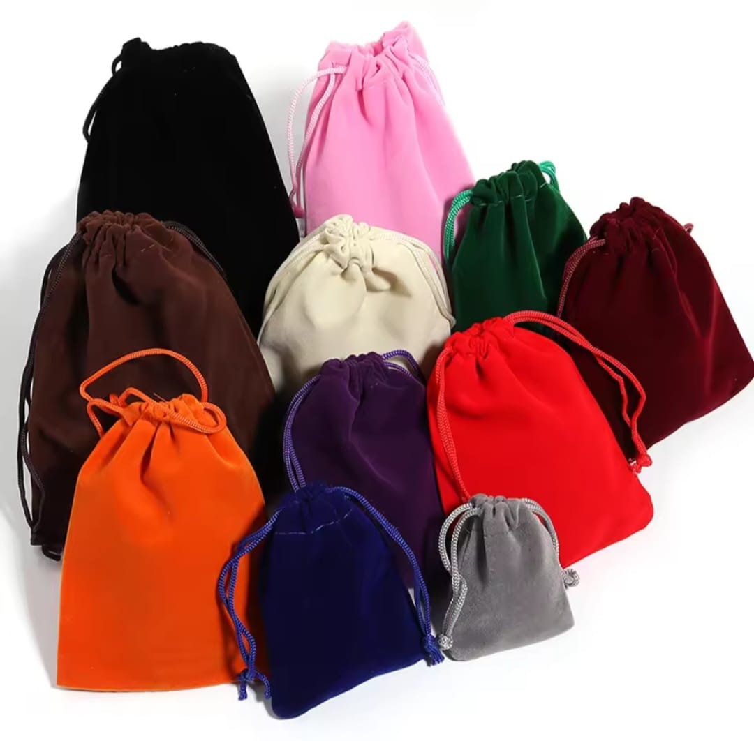 Velvet Drawstring Bag - Image 4