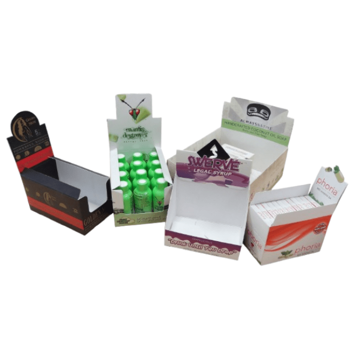 dispaly boxes